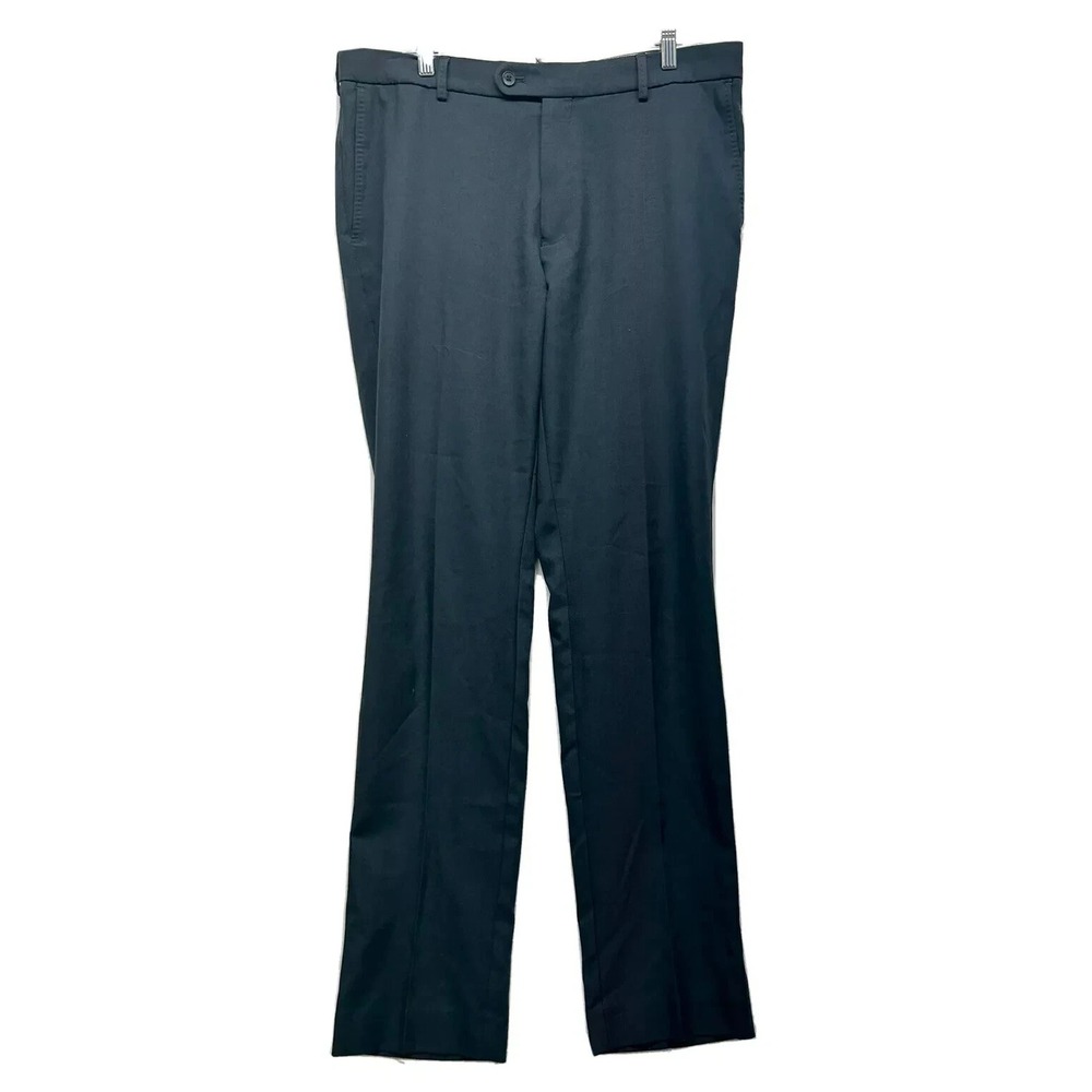 Peter Millar Men's Size 35X34 Black Surge Performance Chino Golf Pants (M5)